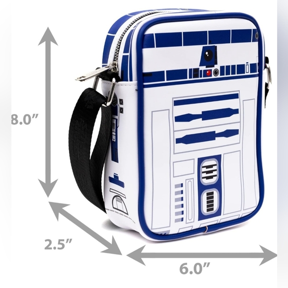 Star Wars R2-D2 Crossbody Bag and Coin Purse NWT - Picture 2 of 7